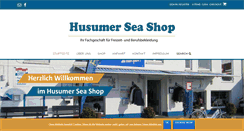 Desktop Screenshot of husumer-seashop.de