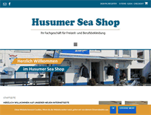 Tablet Screenshot of husumer-seashop.de